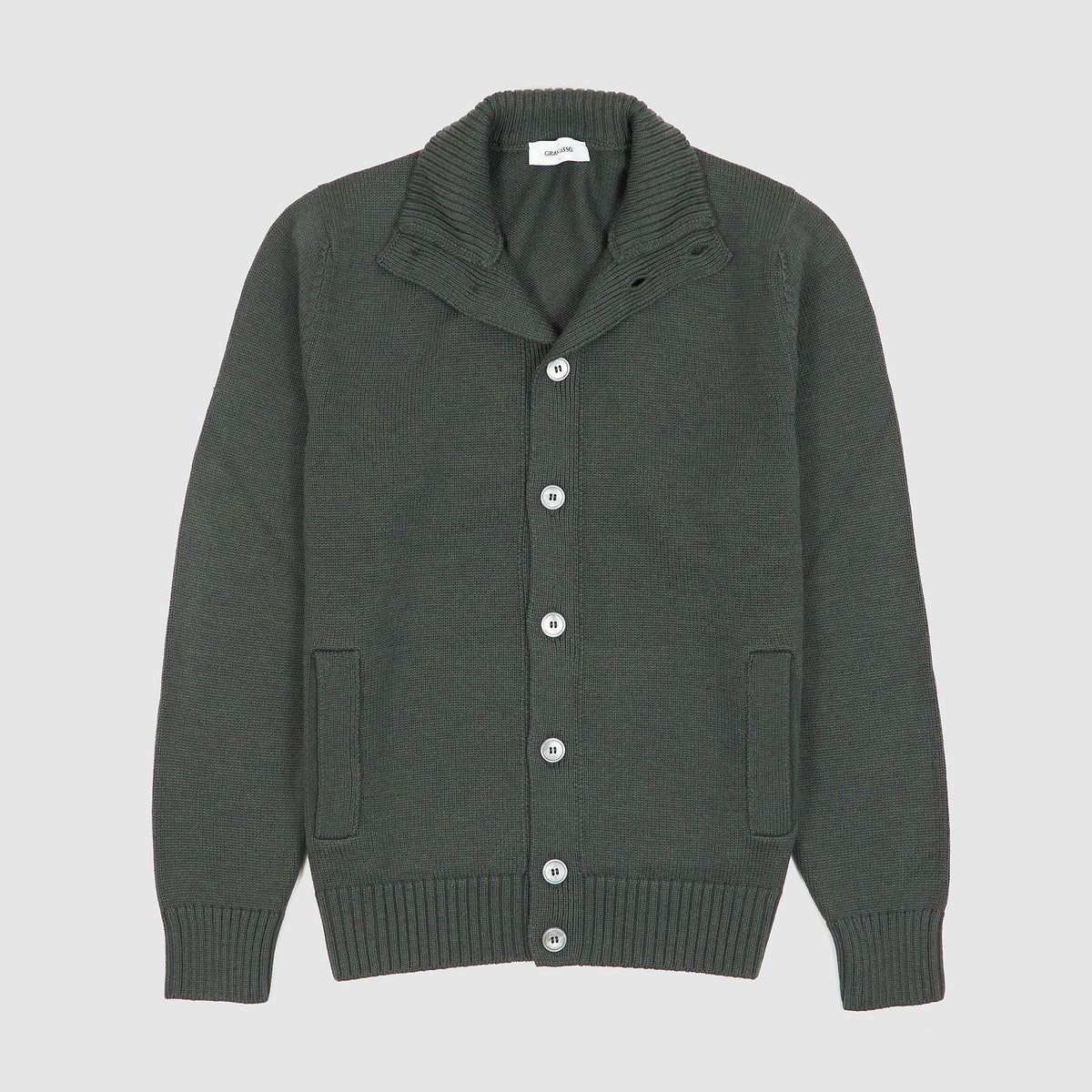 Gran Sasso Extra Fine Merino Full Buttons Sweater