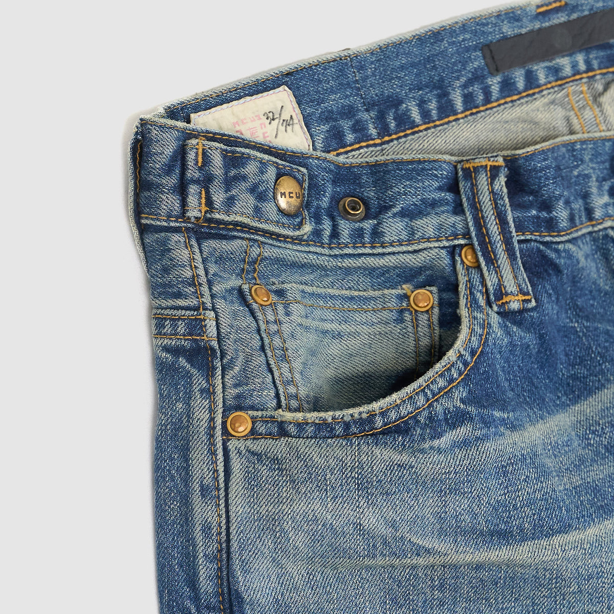 Master Craft Union 5-Pocket Showa Relaxed Taku Selvage Jeans