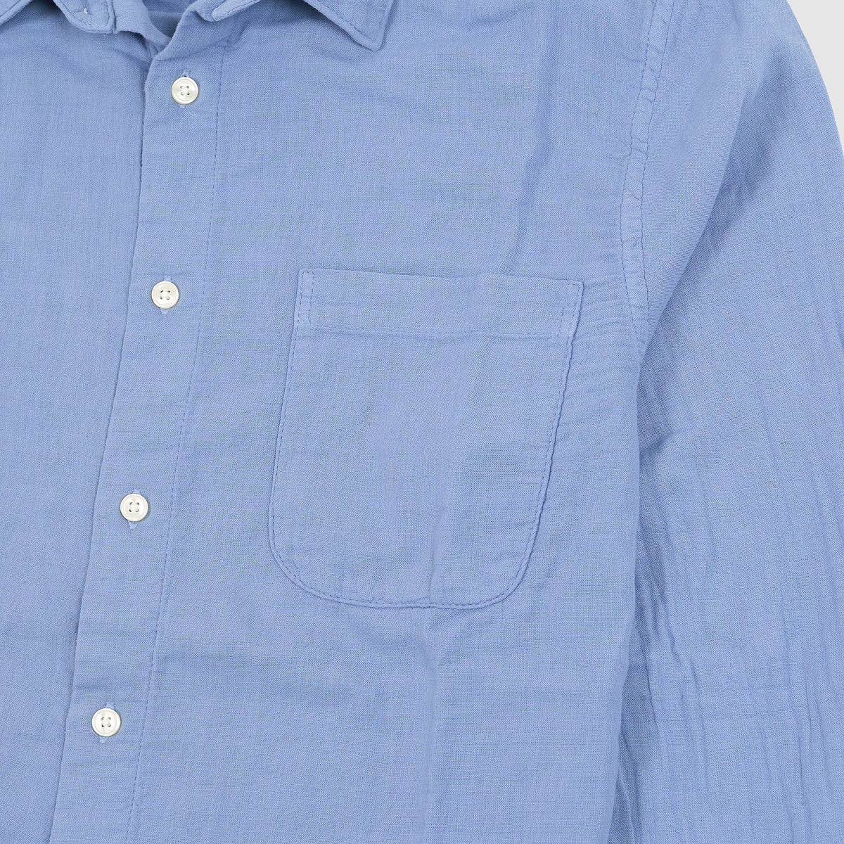 Hiroshi Kato Organic Cotton Double Gauze Shirt