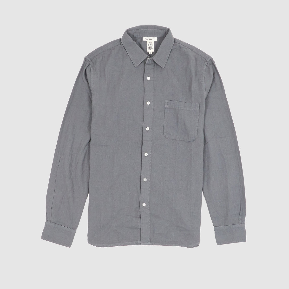 Hiroshi Kato Organic Cotton Double Gauze Shirt