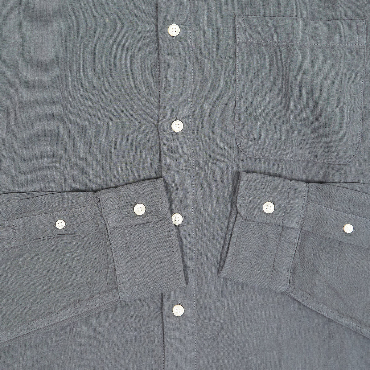 Hiroshi Kato Organic Cotton Double Gauze Shirt