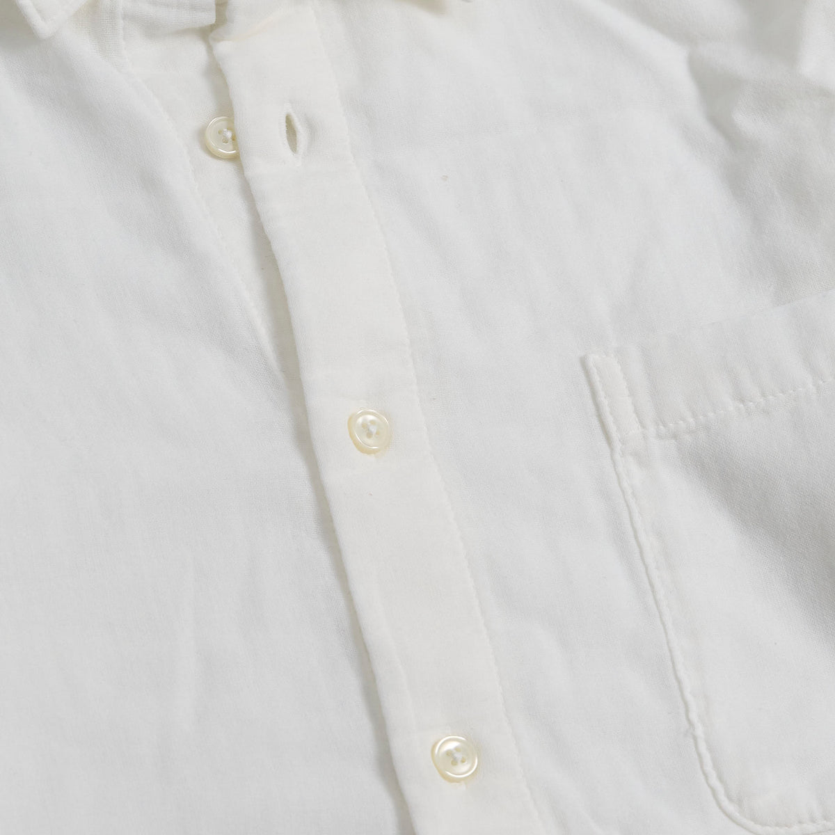 Hiroshi Kato Organic Cotton Double Gauze Shirt