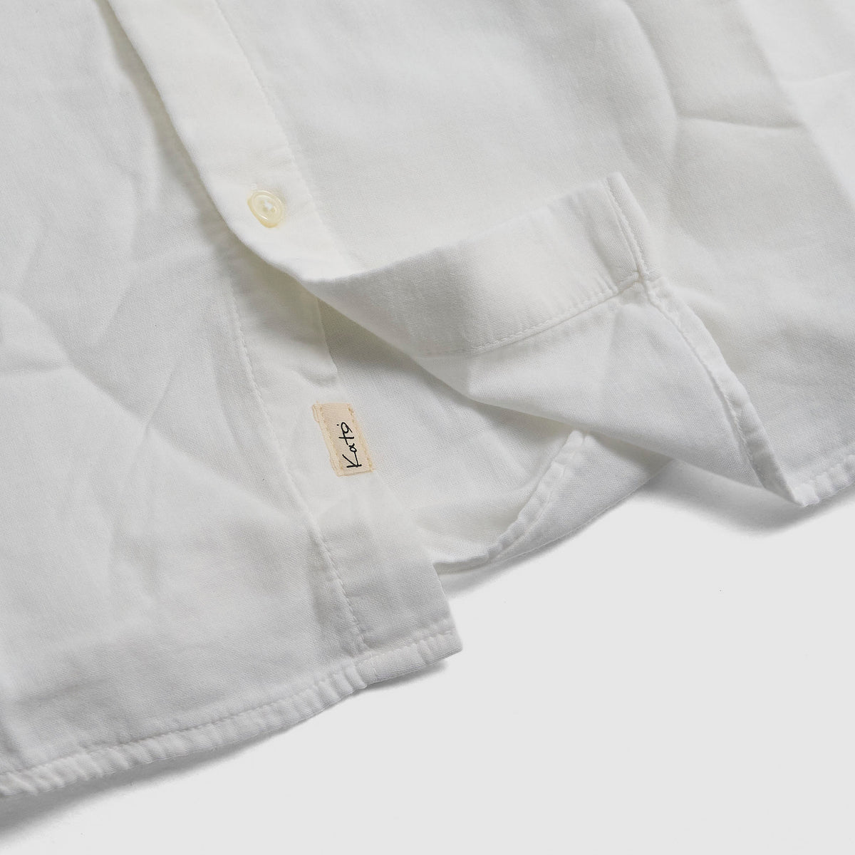 Hiroshi Kato Organic Cotton Double Gauze Shirt