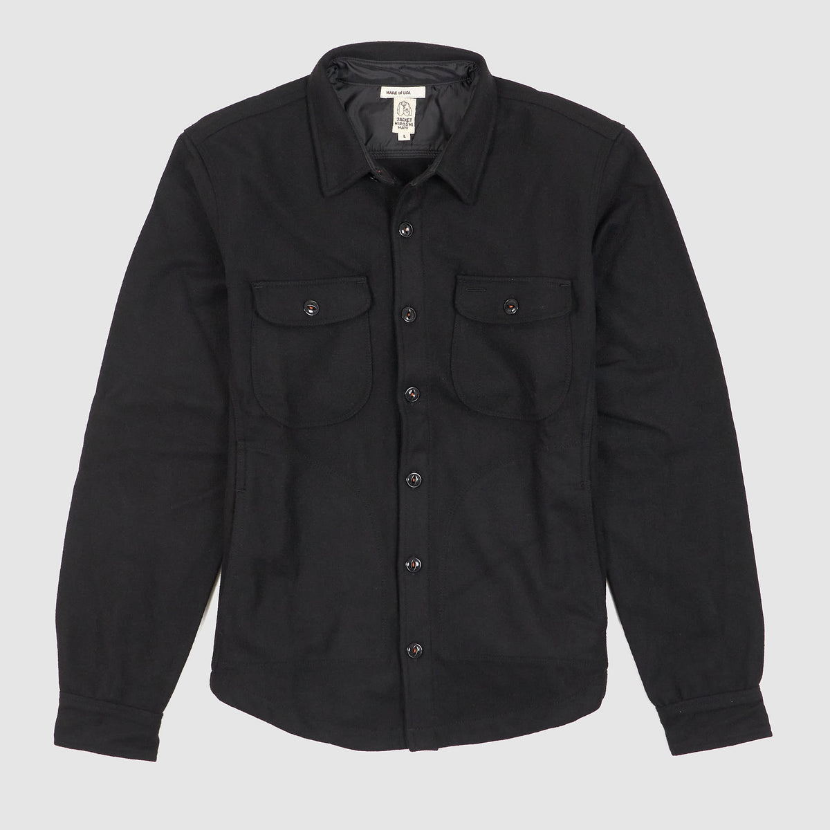 Hiroshi Kato "The Anvil" Melton Shirt Jacket