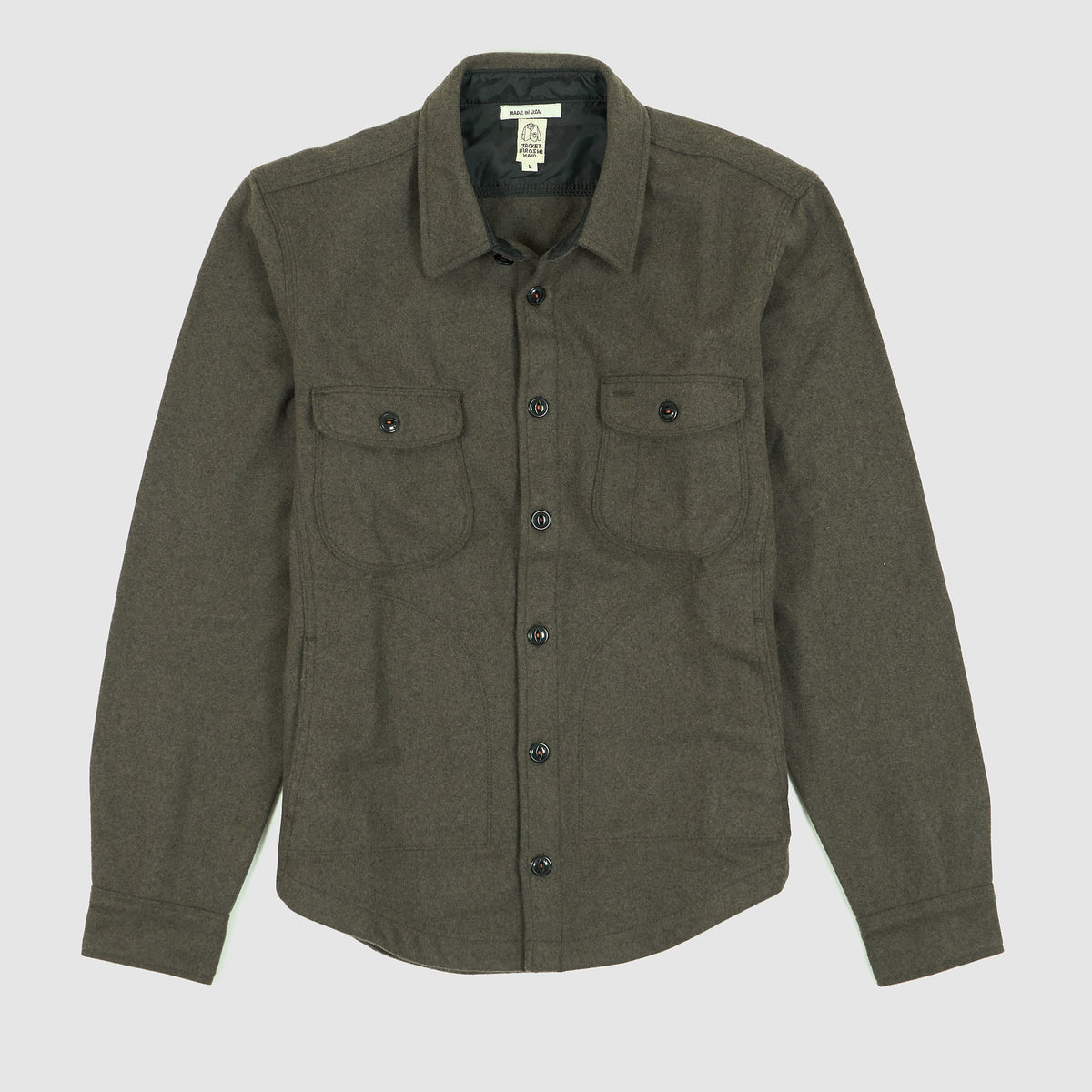 Hiroshi Kato "The Anvil" Melton Shirt Jacket