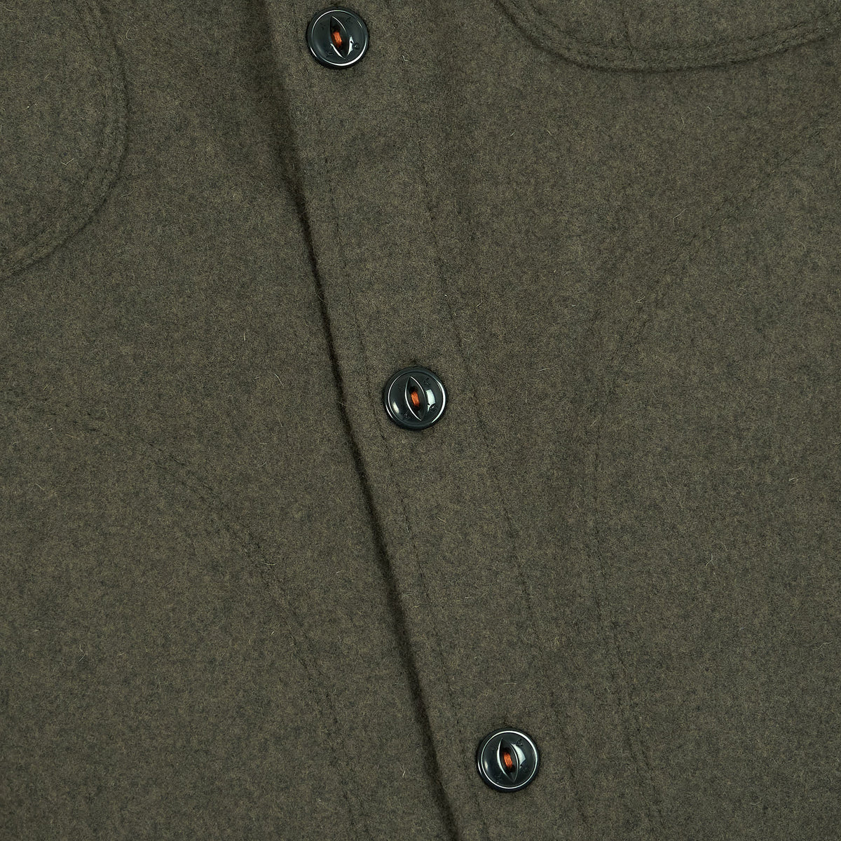 Hiroshi Kato "The Anvil" Melton Shirt Jacket