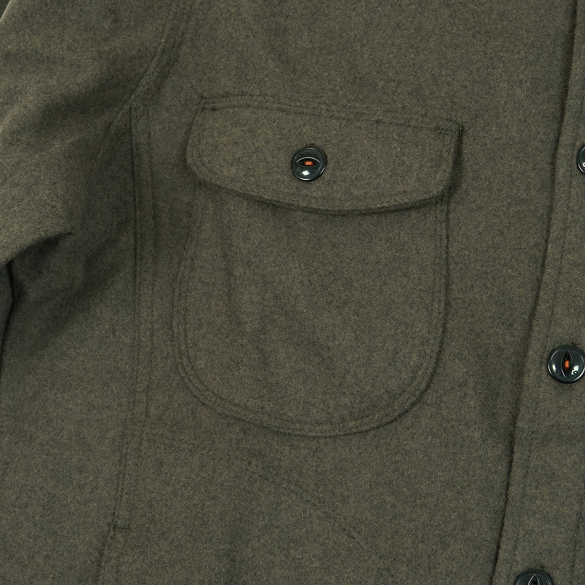 Hiroshi Kato "The Anvil" Melton Shirt Jacket