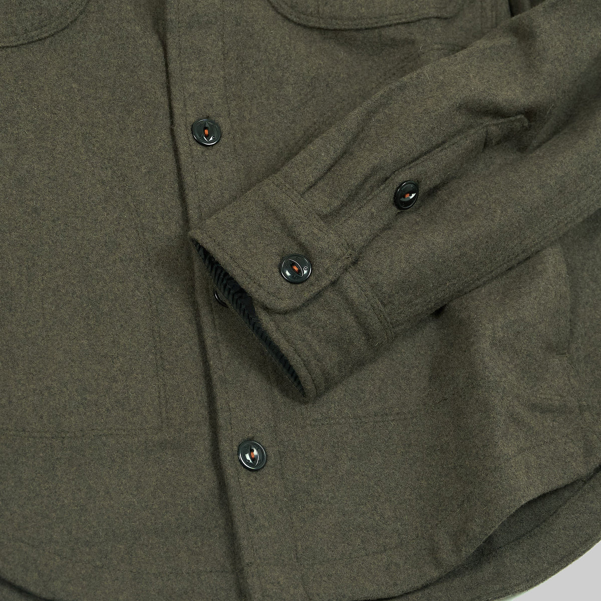 Hiroshi Kato "The Anvil" Melton Shirt Jacket