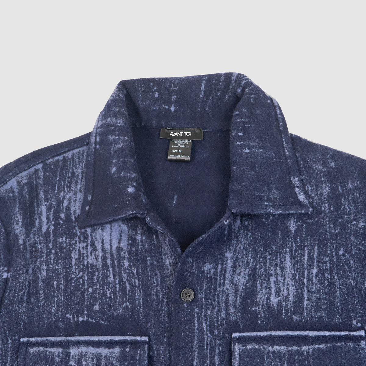 Avant Toi Cashmere Blend Overshirt