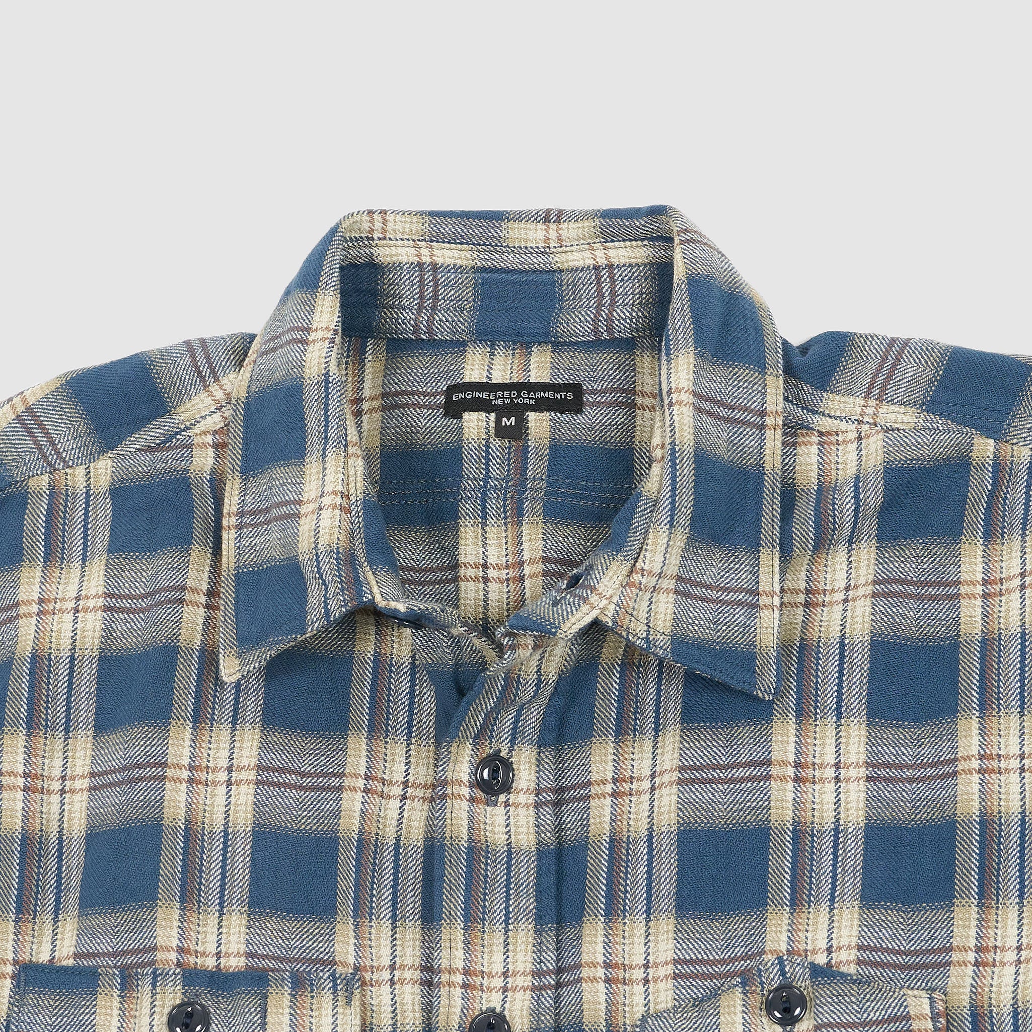 Engineered Garment Plaid Dayton Jacquard Shirt - DeeCee style