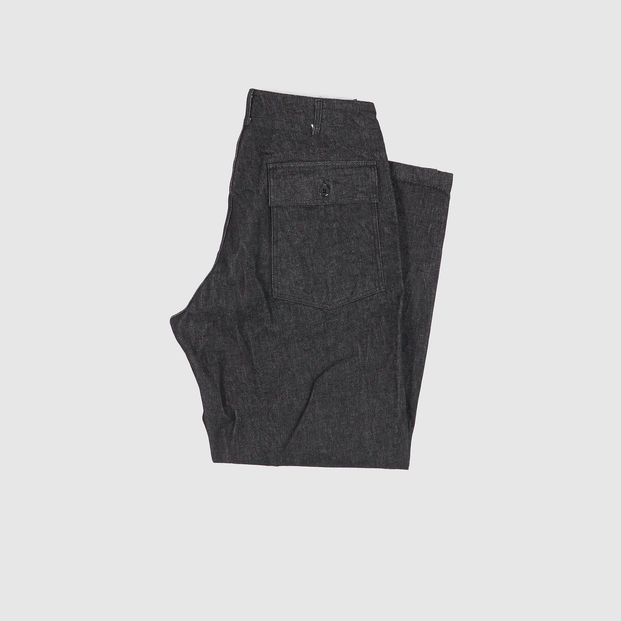 Engineered Garments Fatigue 14oz Cone Mills Black Denim - DeeCee style