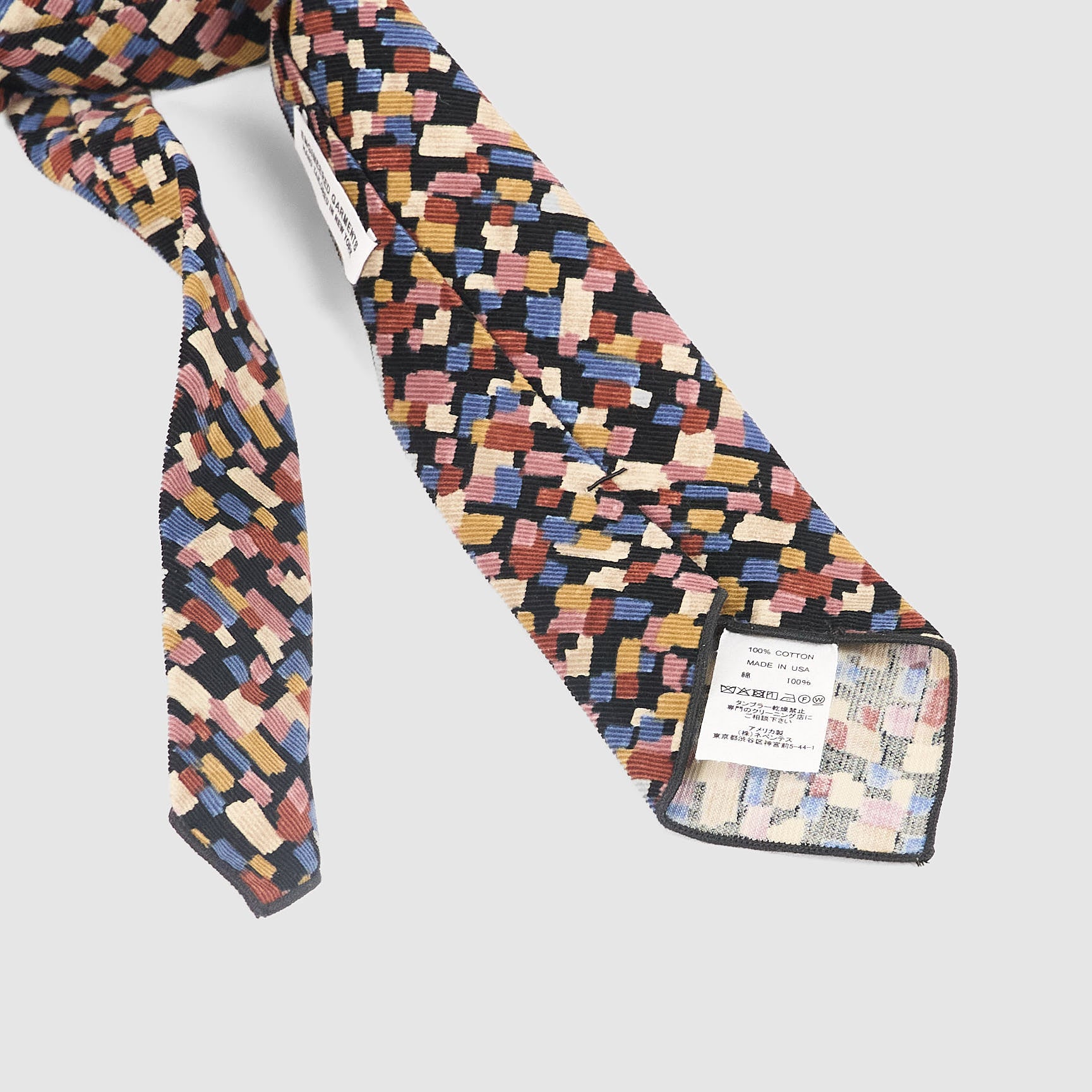 Engineered Cloth Engineered Garments Cotton Tie - DeeCee style