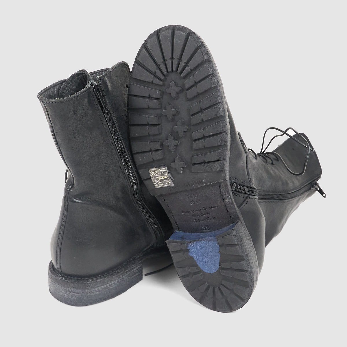 Moma Ladies Biker Tronchetta Kurni Boot