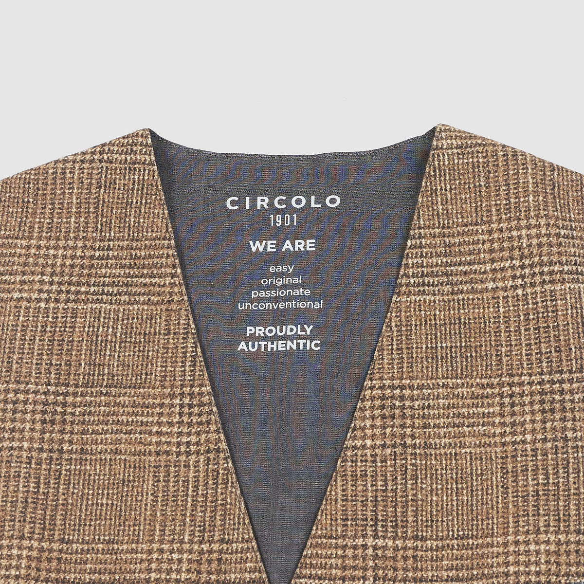 Circolo 1901 Checkered Vest