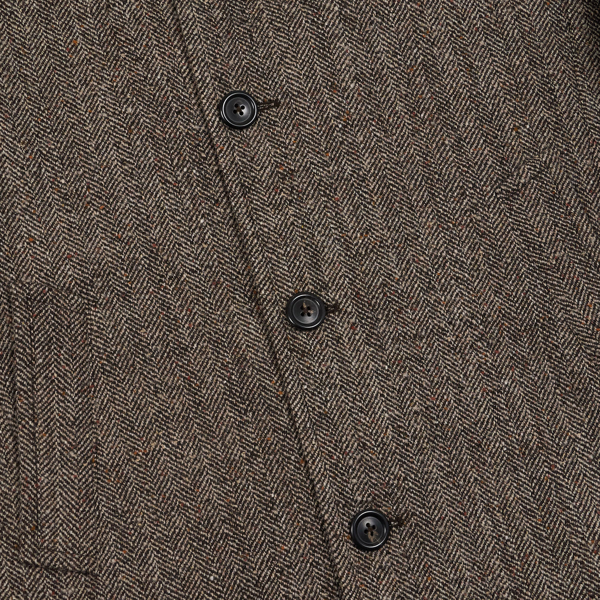 Circolo 1901 Herringbone Raglan Wool Over Coat