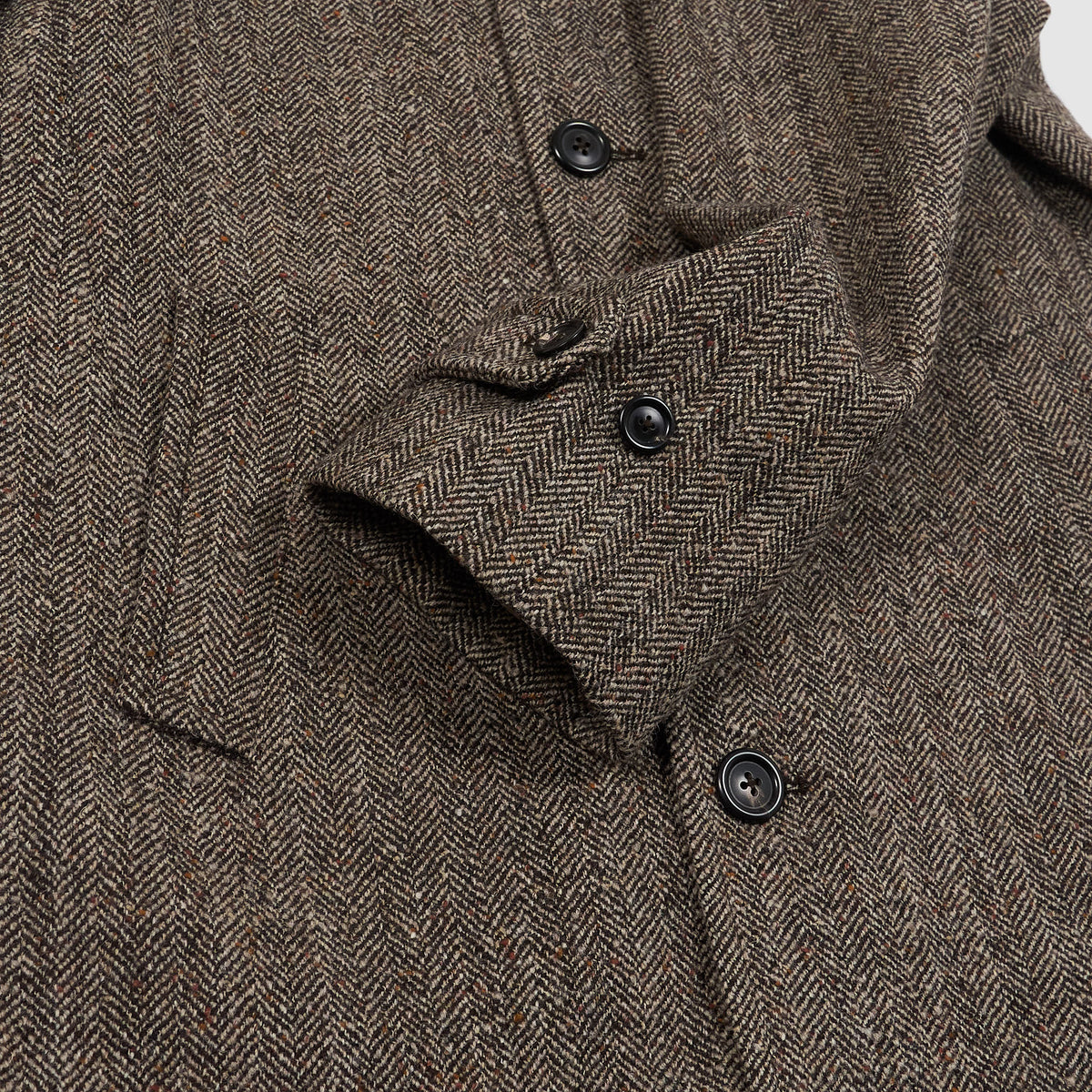 Circolo 1901 Herringbone Raglan Wool Over Coat