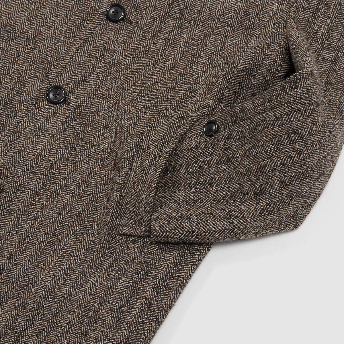 Circolo 1901 Herringbone Raglan Wool Over Coat