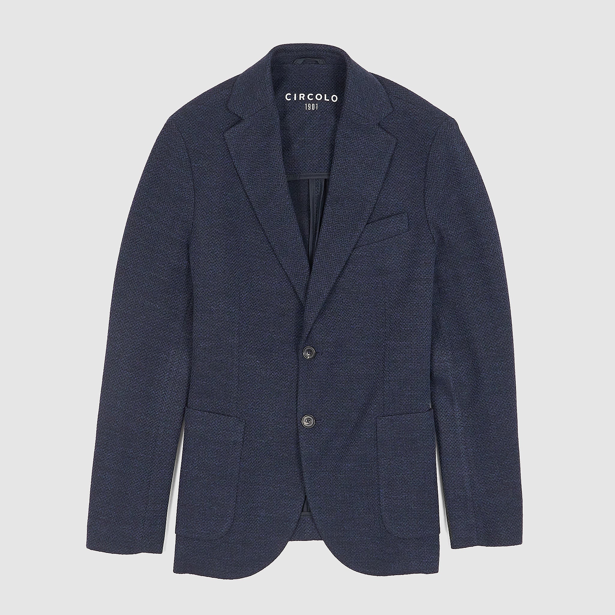 Circolo 1901 2-Button Wool Cotton Blend Blazer - DeeCee style
