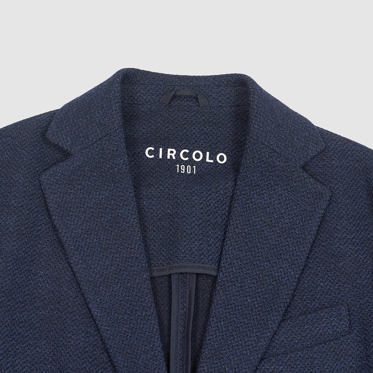 Circolo 1901 2-Button Wool Cotton Blend Blazer
