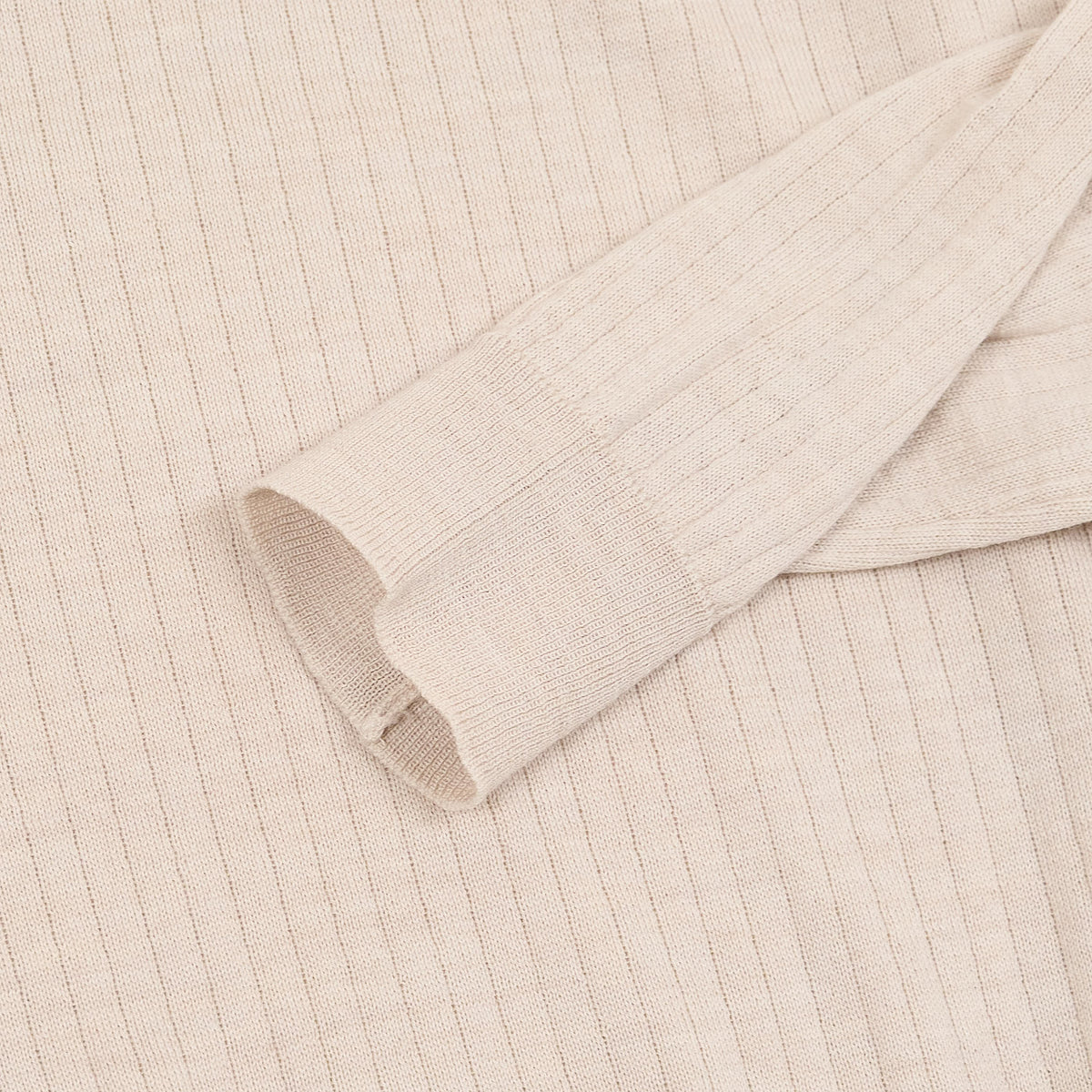 Roberto Collina Long Sleeve Merino Wool Knitted Jersey Polo Shirt