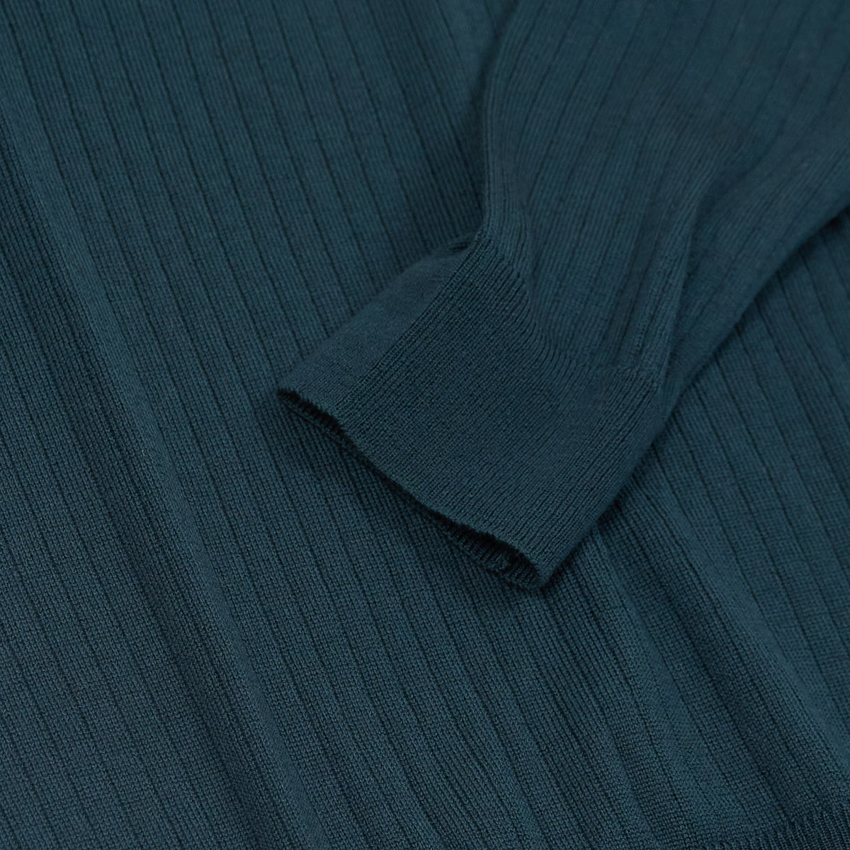 Roberto Collina Long Sleeve Merino Wool Knitted Jersey Polo Shirt