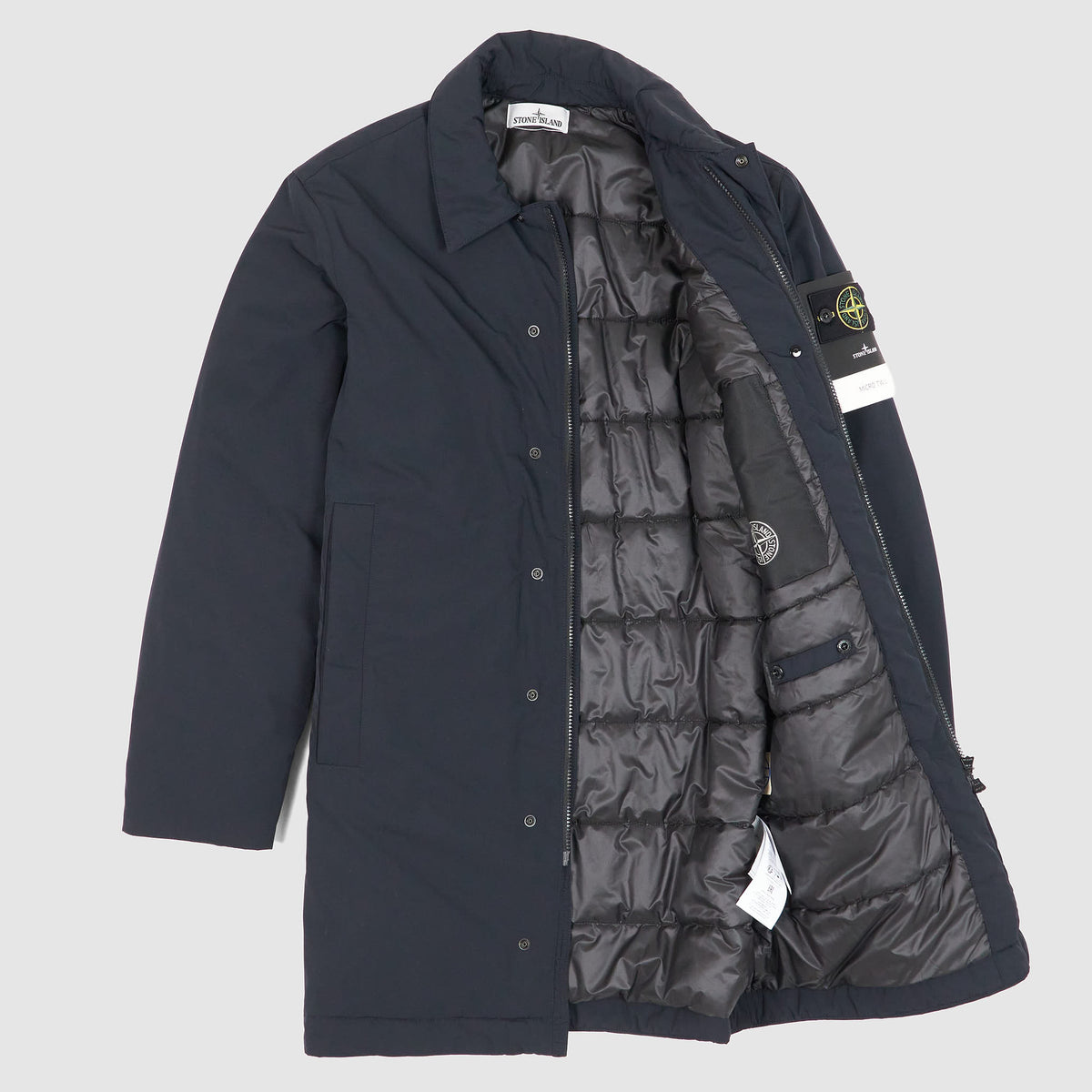 Stone Island Micro Twill Long Over-Coat