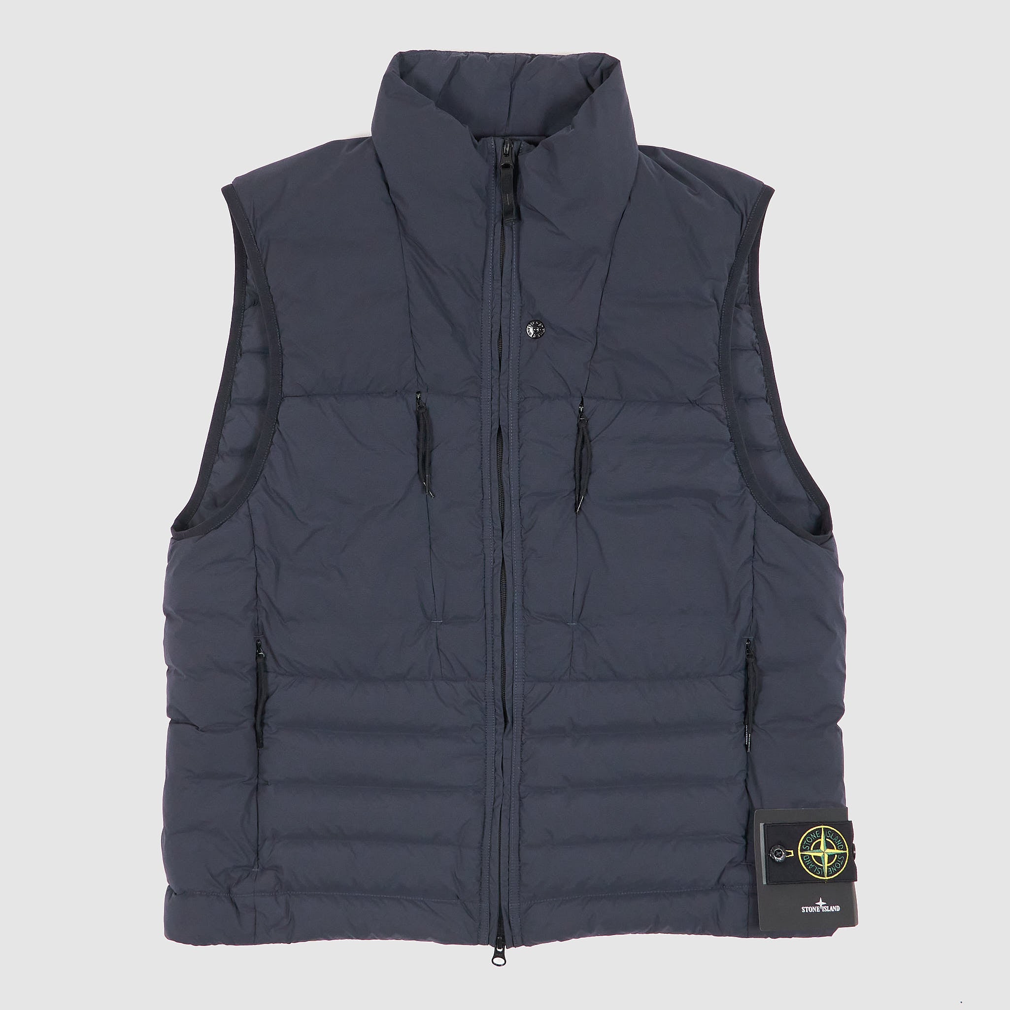Stone Island Nylon Tunnel Seamless Down Vest - DeeCee style