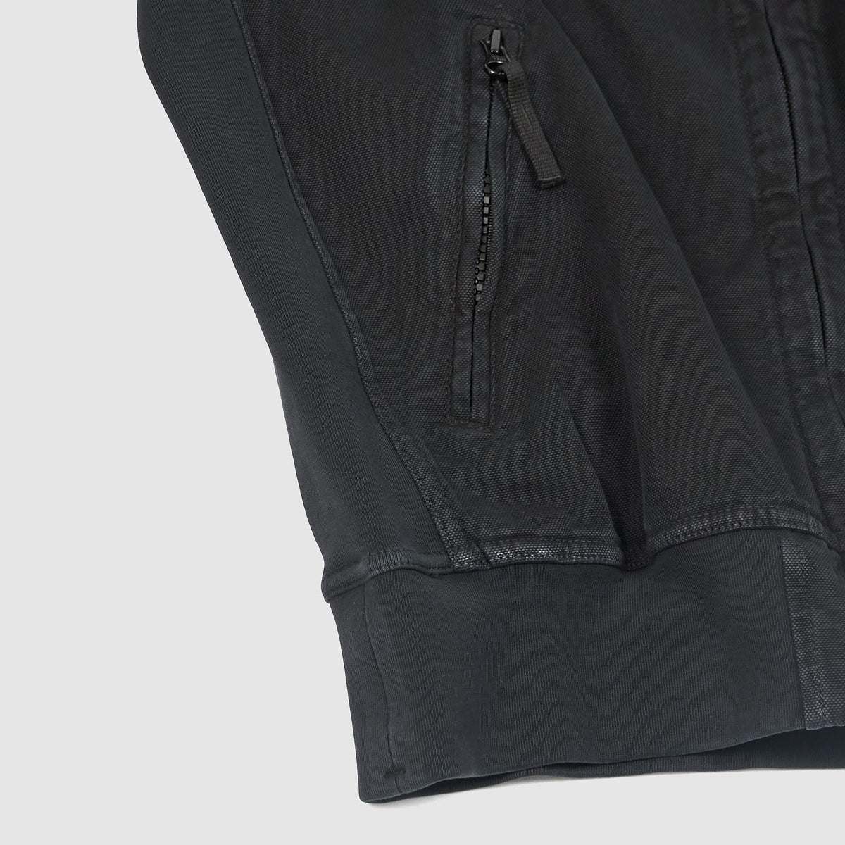 Stone Island Panama Zip Up Track Jacket Canvas