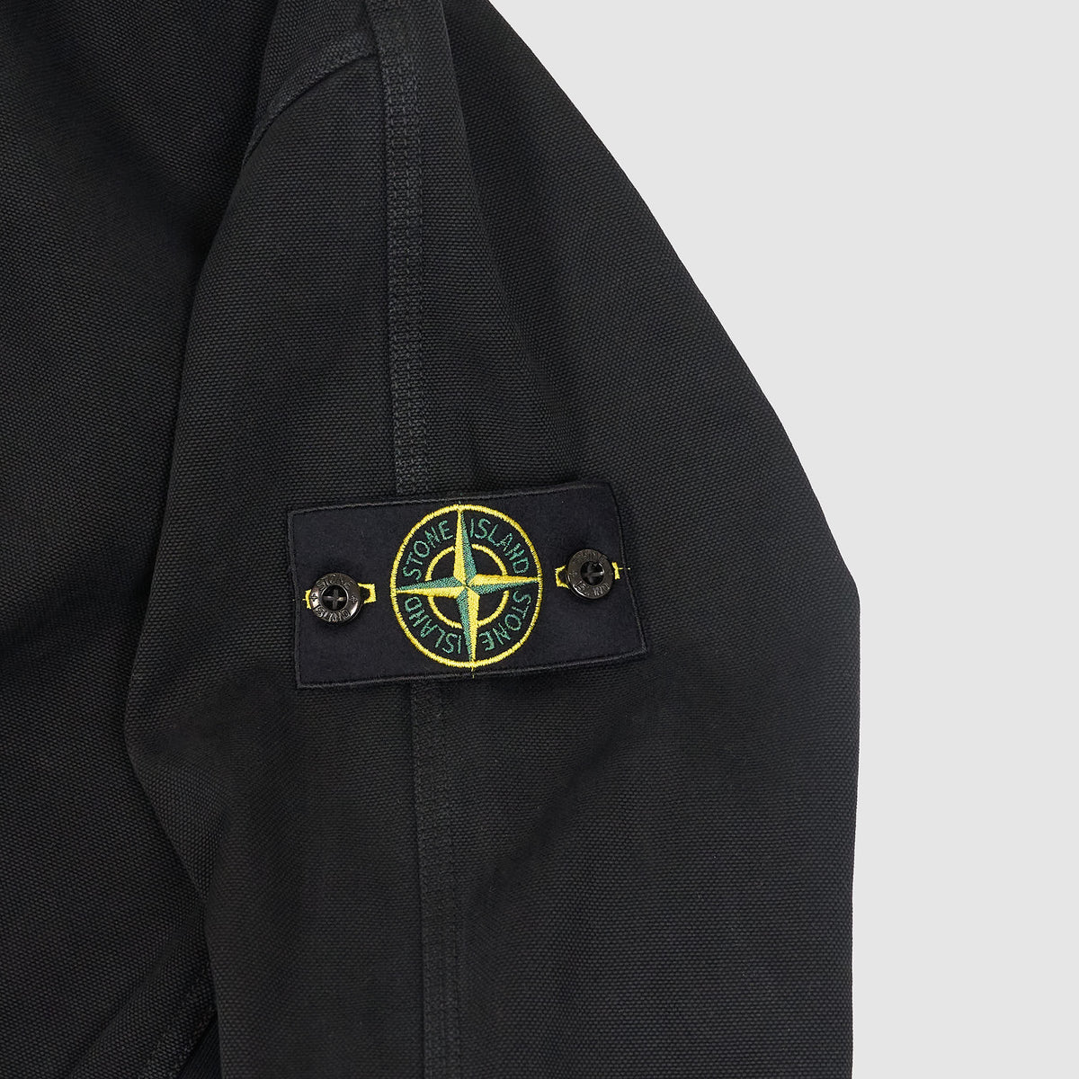 Stone Island Panama Zip Up Track Jacket Canvas