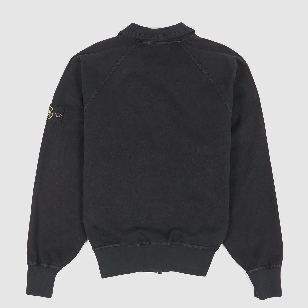 Stone Island Panama Zip Up Track Jacket Canvas