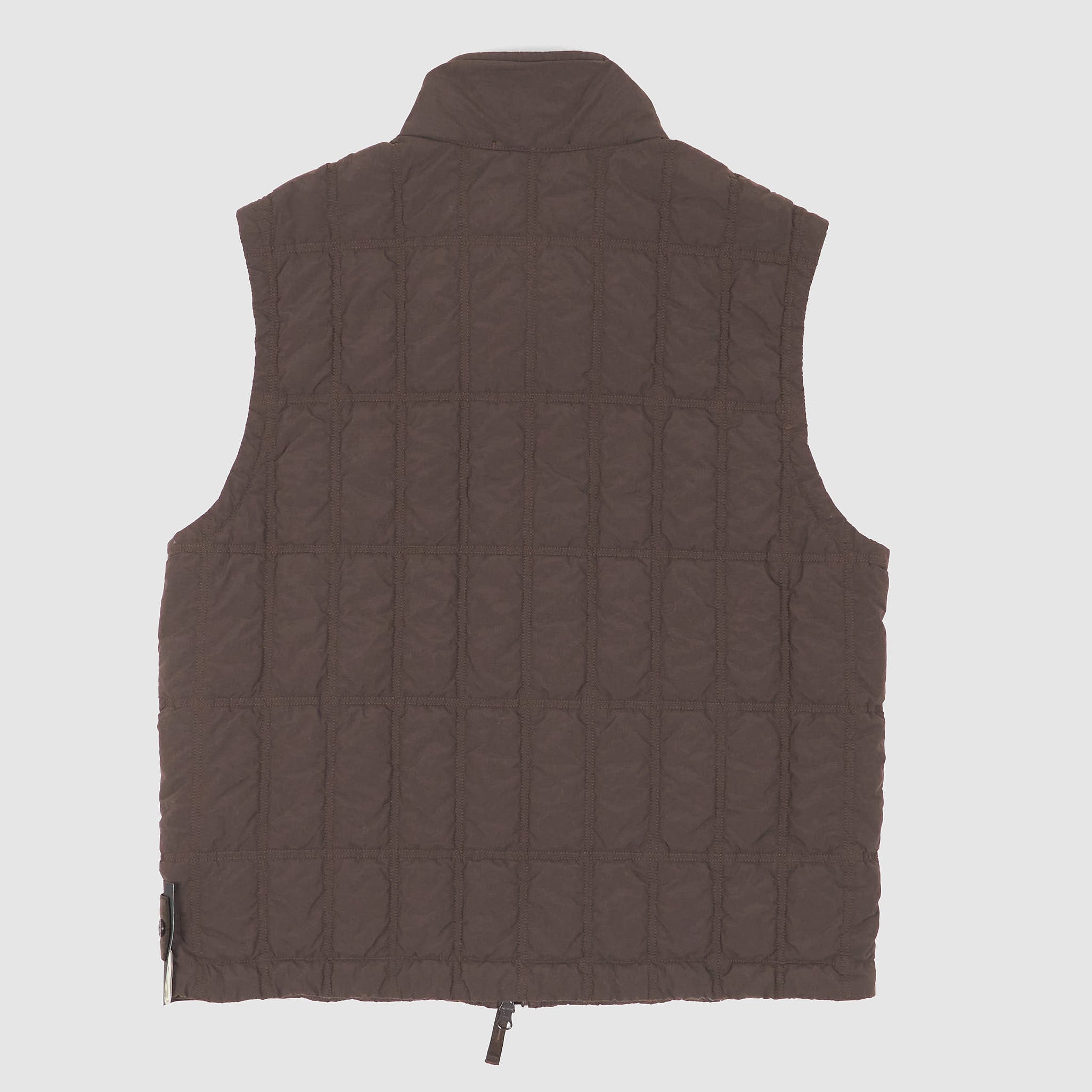 Stone Island Nylon Smerigliato Ghost Piece Quilted Vest - DeeCee style