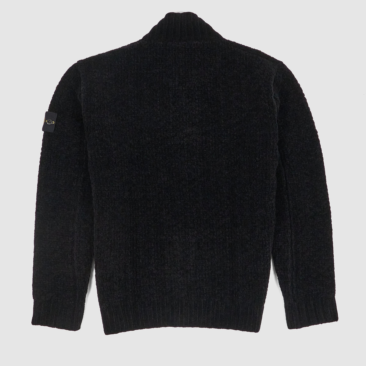 Stone Island Chenille Full Zip Knit Cardigan