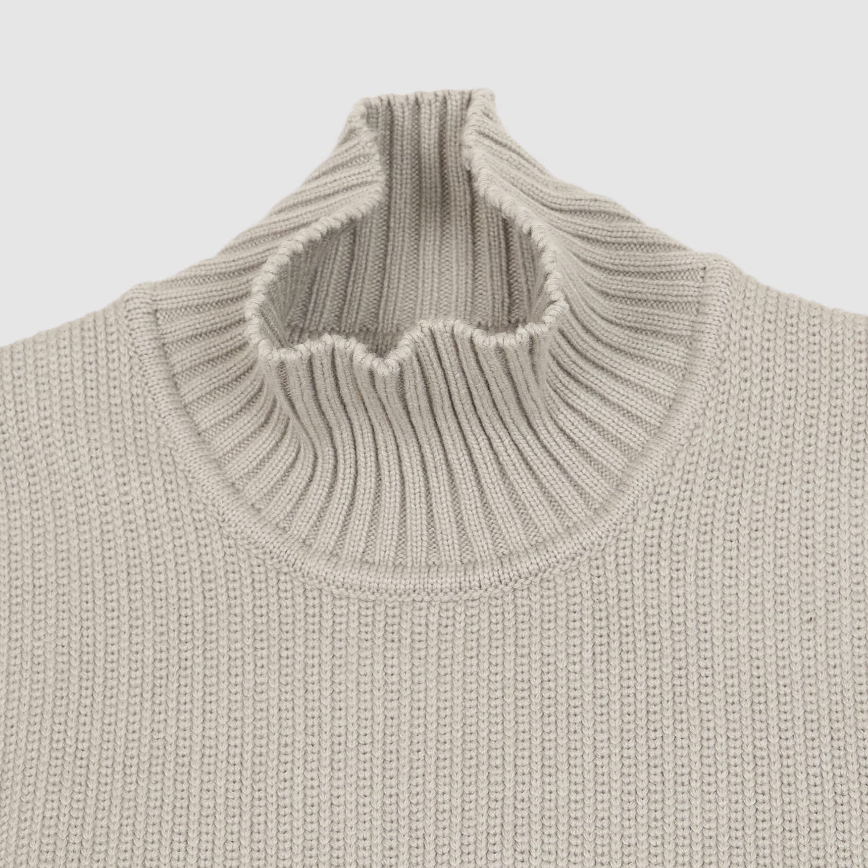 Stone Island Knitted Turtle Neck Stretch Cotton Jumper - DeeCee style