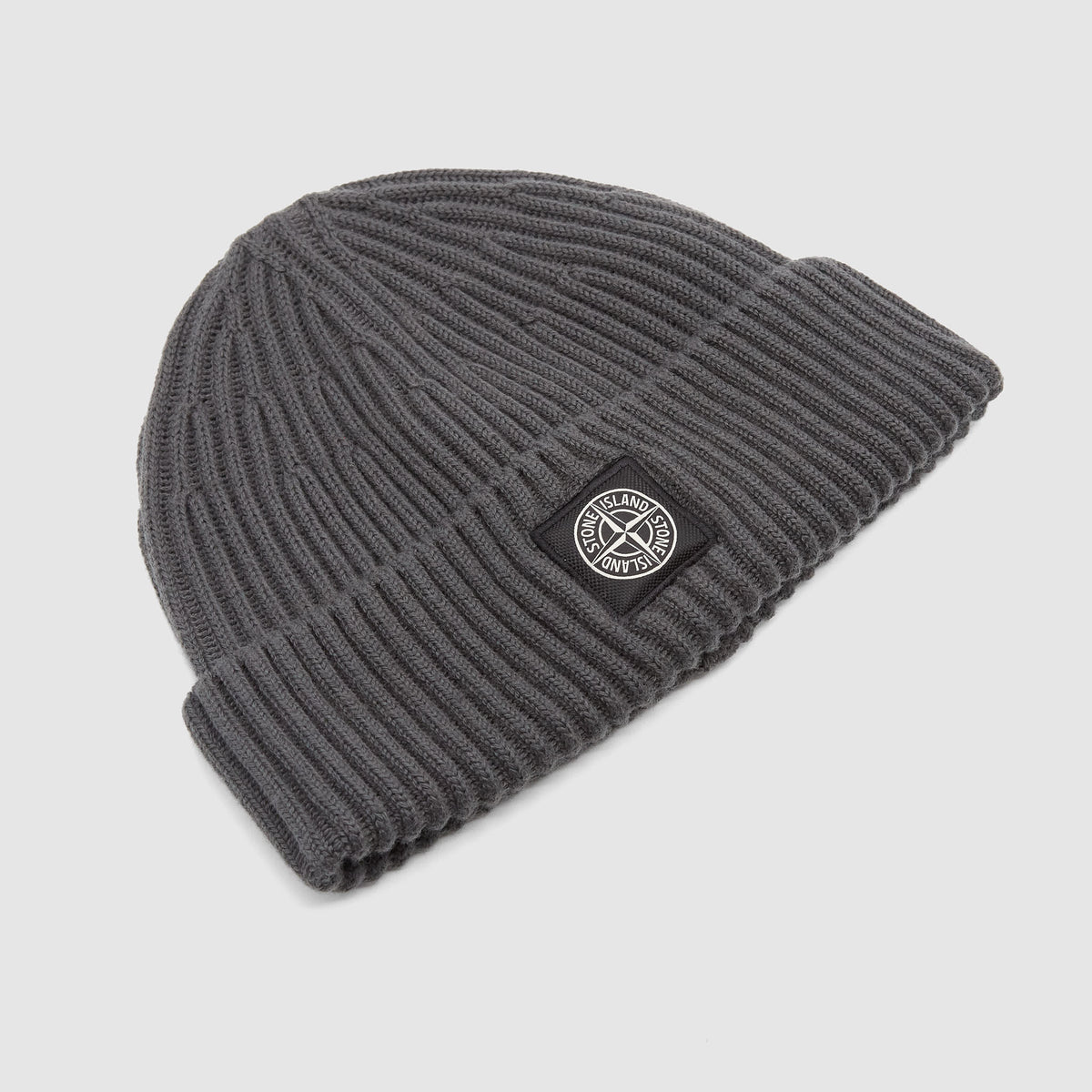 Stone Island One Fold Up Wool Beanie