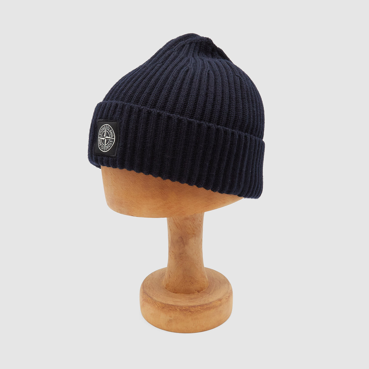 Stone Island One Fold Up Wool Beanie