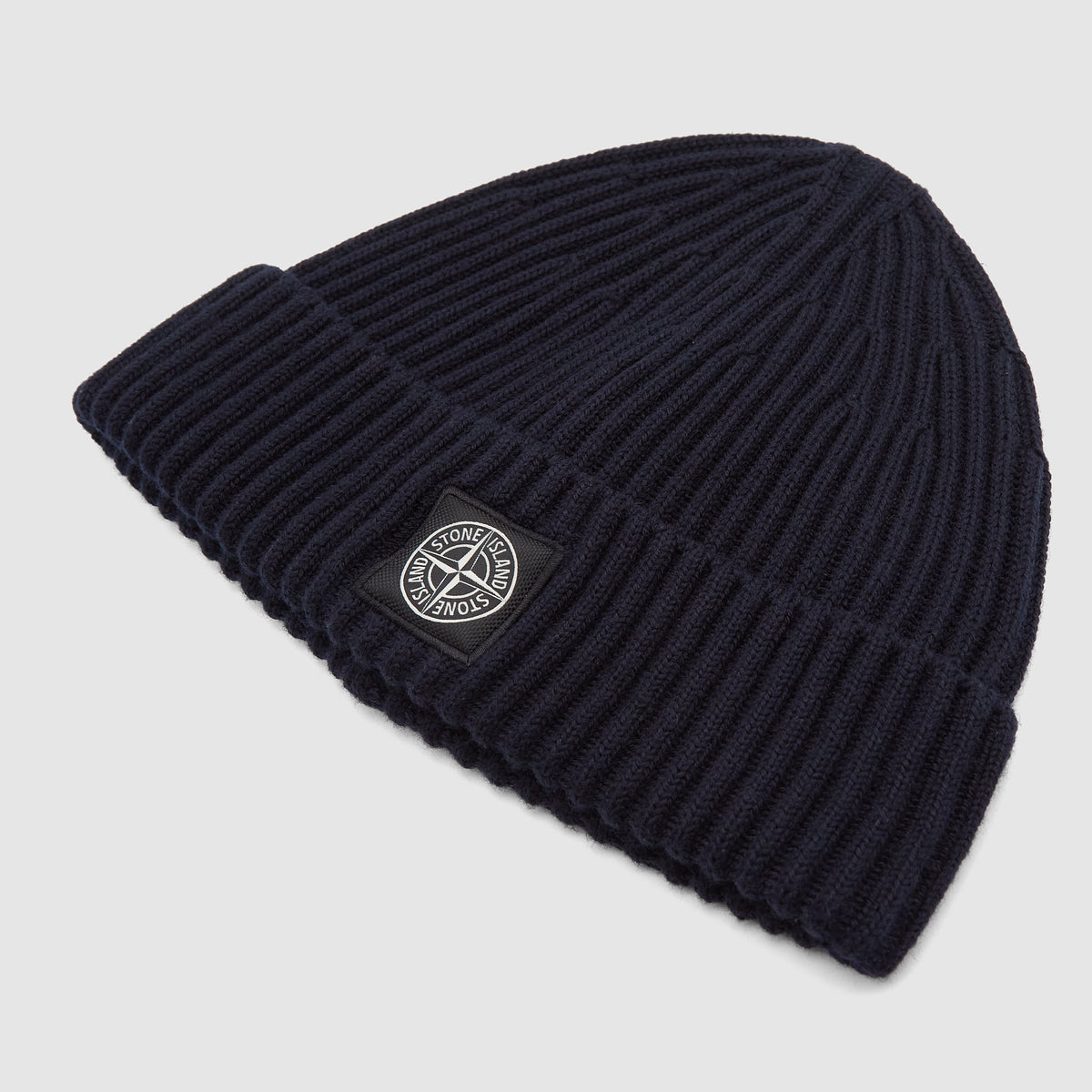 Stone Island One Fold Up Wool Beanie