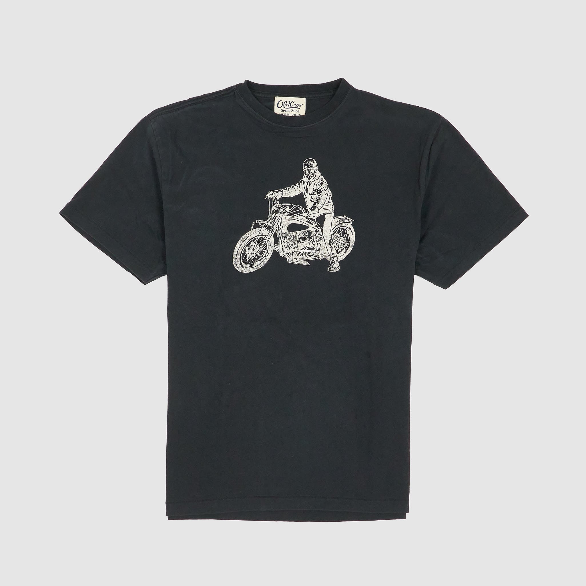Old Crow Speed Shop by Glad Hand & Co. Racing Short Sleeve Crew