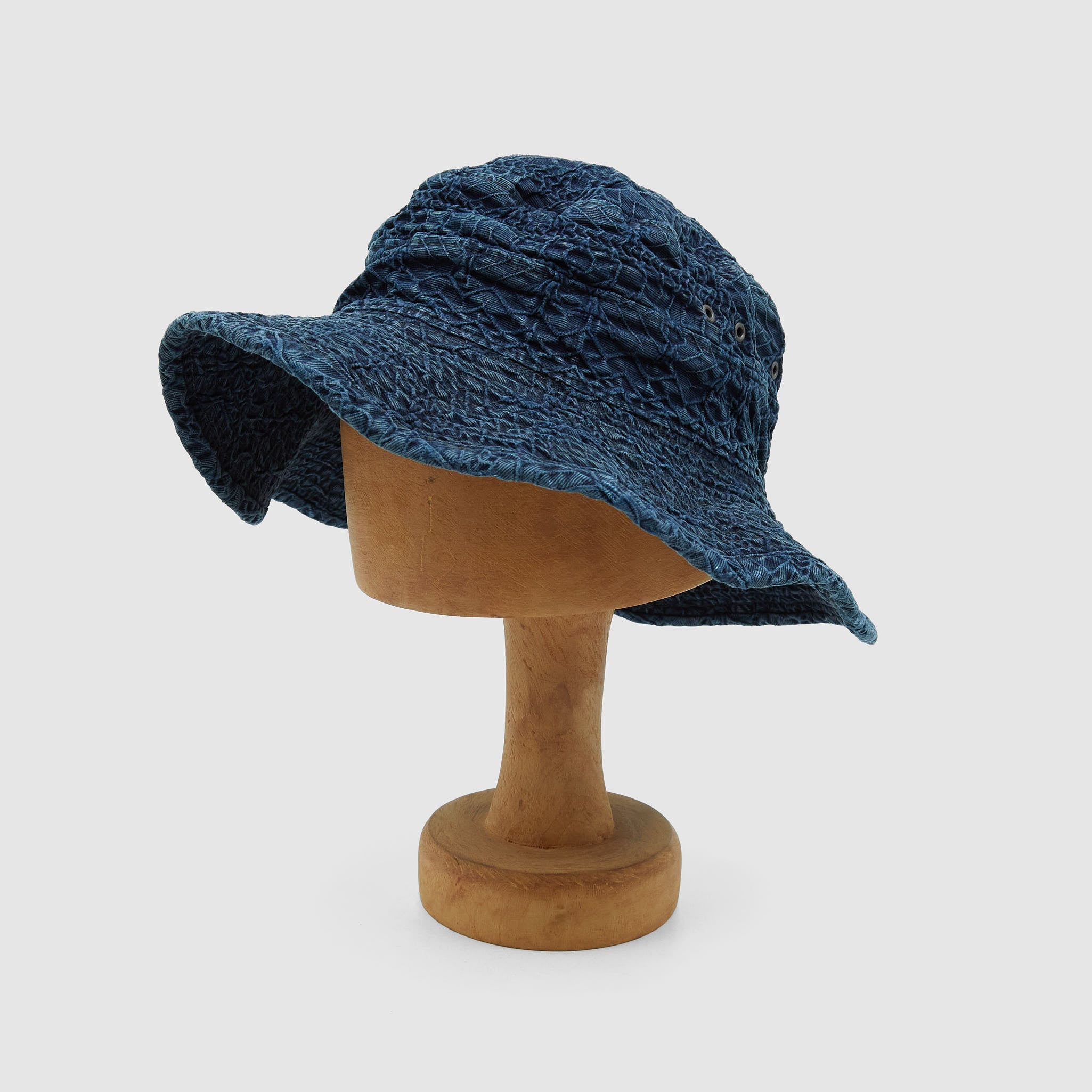 Double RL Indigo Bucket Hat - DeeCee style