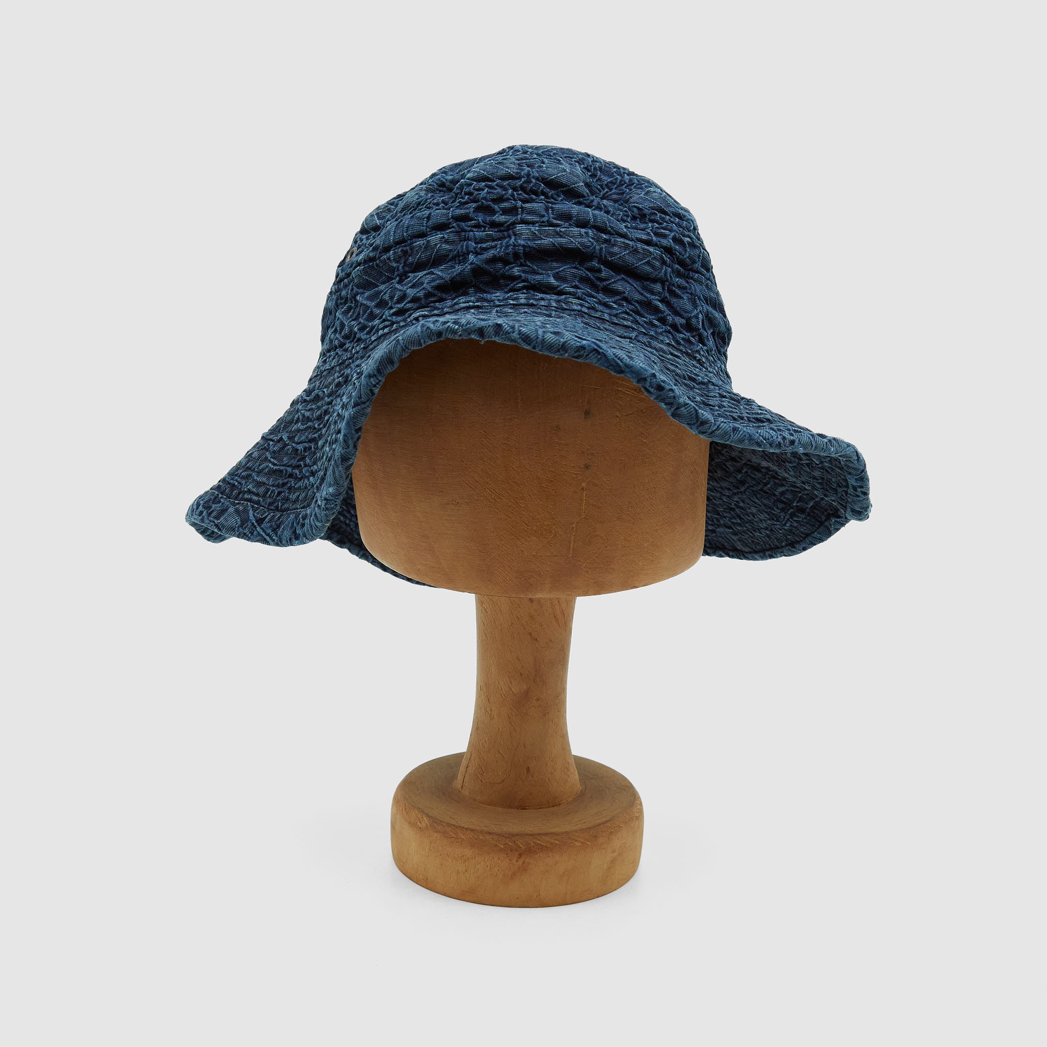 Double RL Indigo Bucket Hat - DeeCee style
