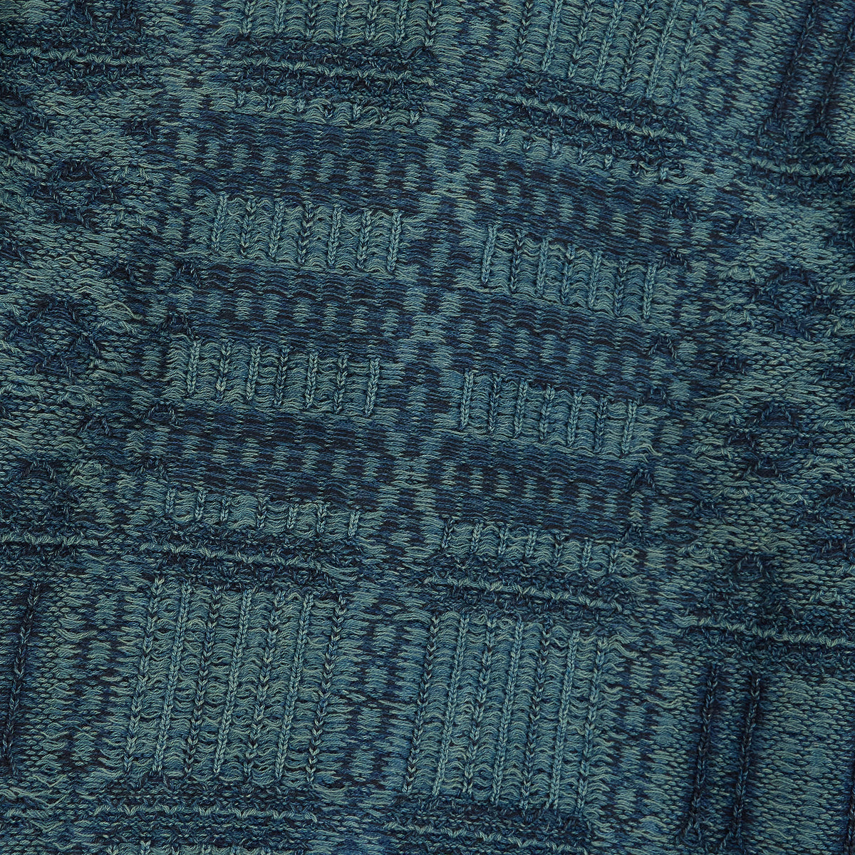 Double RL Indigo Knitted Shawl Cardigan