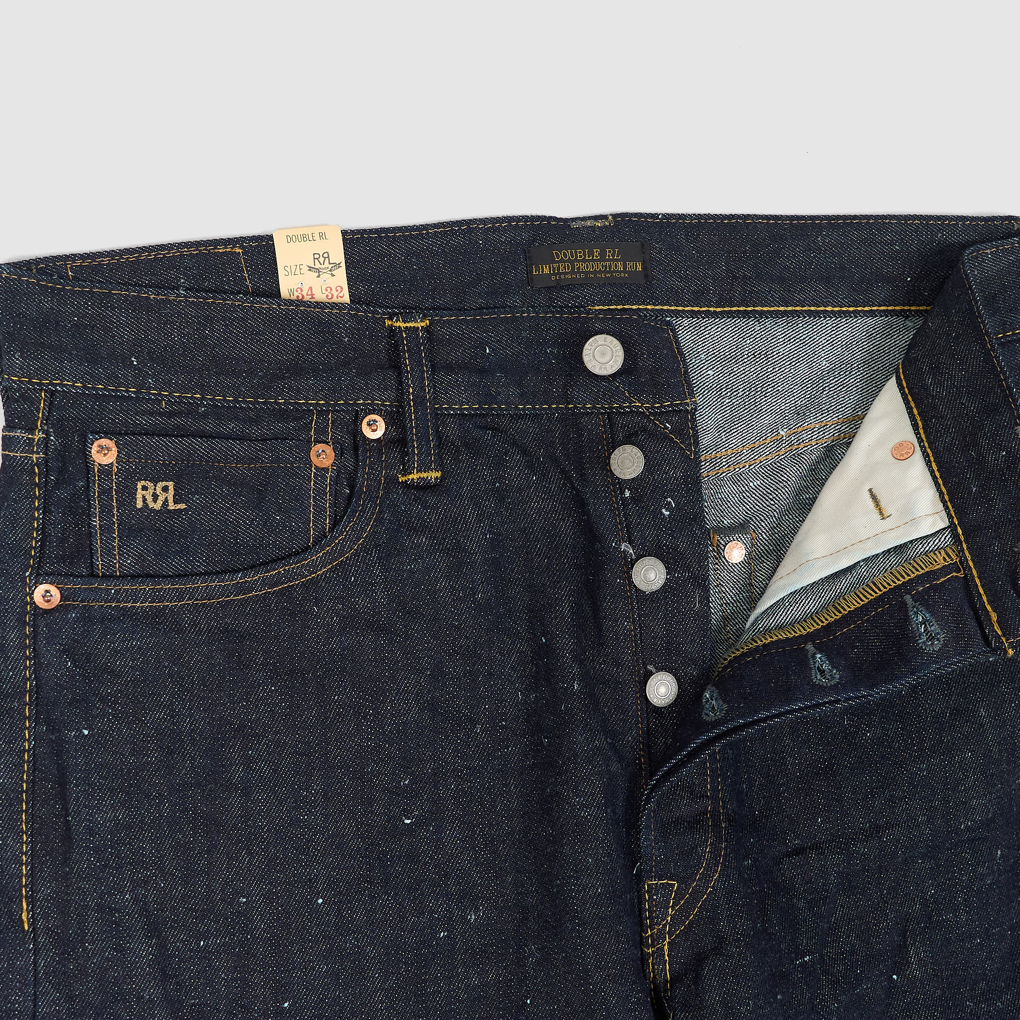Double RL 5-Pocket Straight Leg 