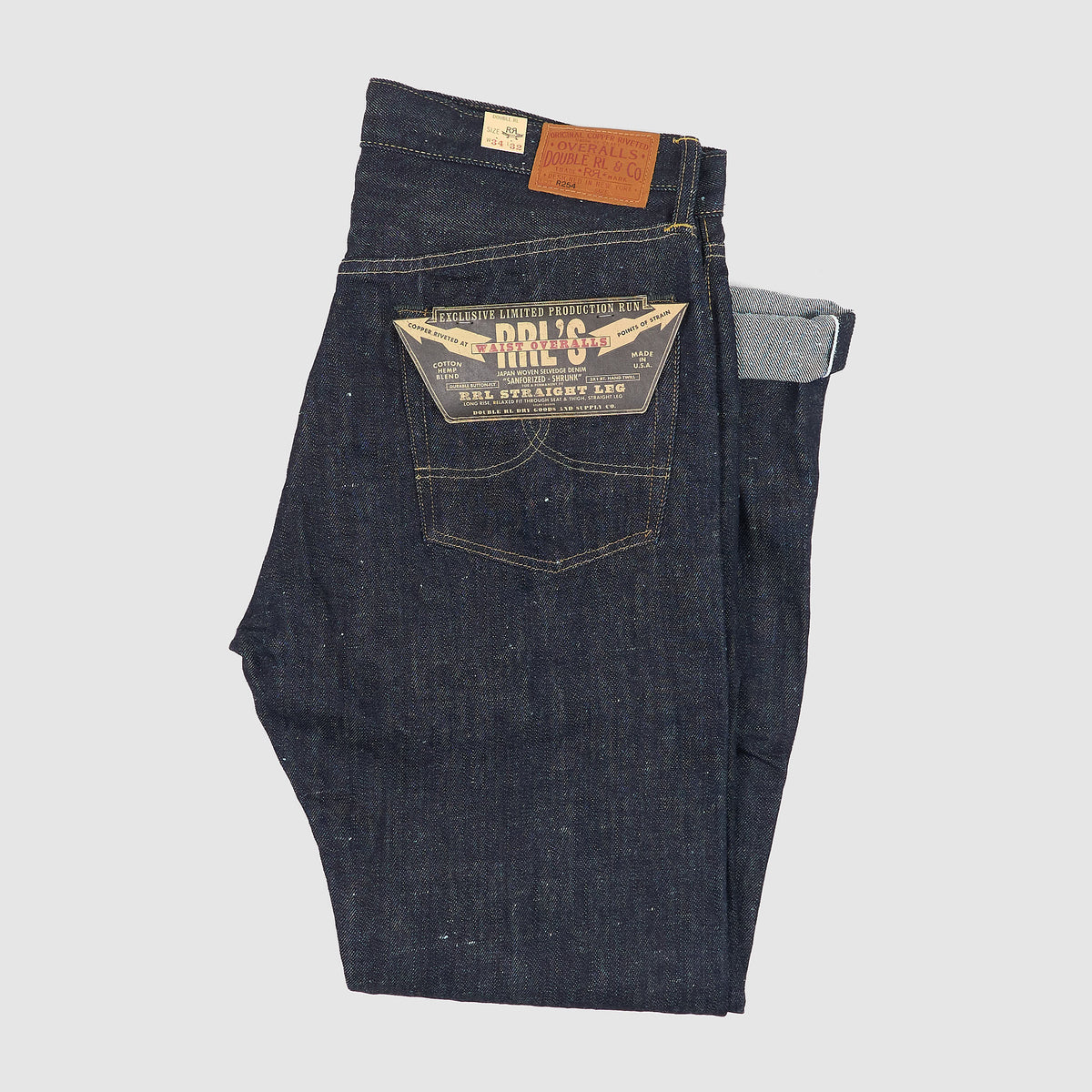Double RL 5-Pocket Straight Leg "Limited Run" Jeans