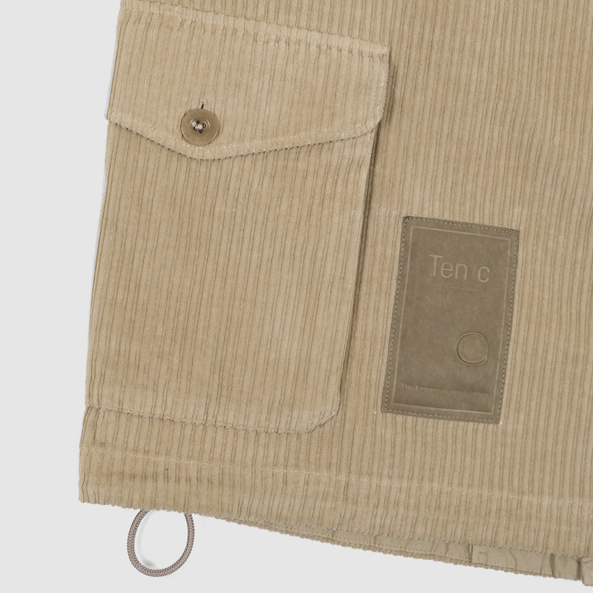 Ten C Mid Layer Corduroy Overshirt Jacket - DeeCee style