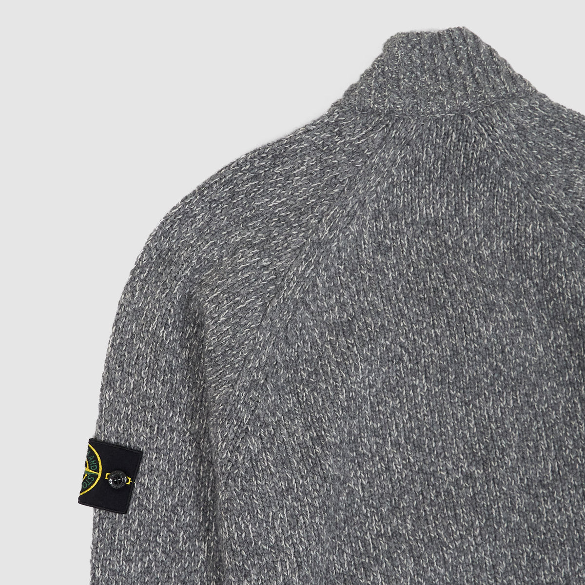 Stone Island Knitted Full Zip Mid Layer Cardigan