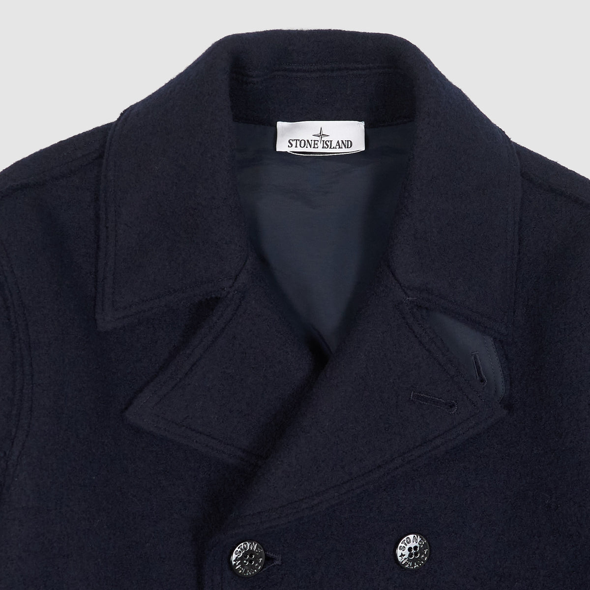 Stone Island Knitted Heavy Wool P-Coat