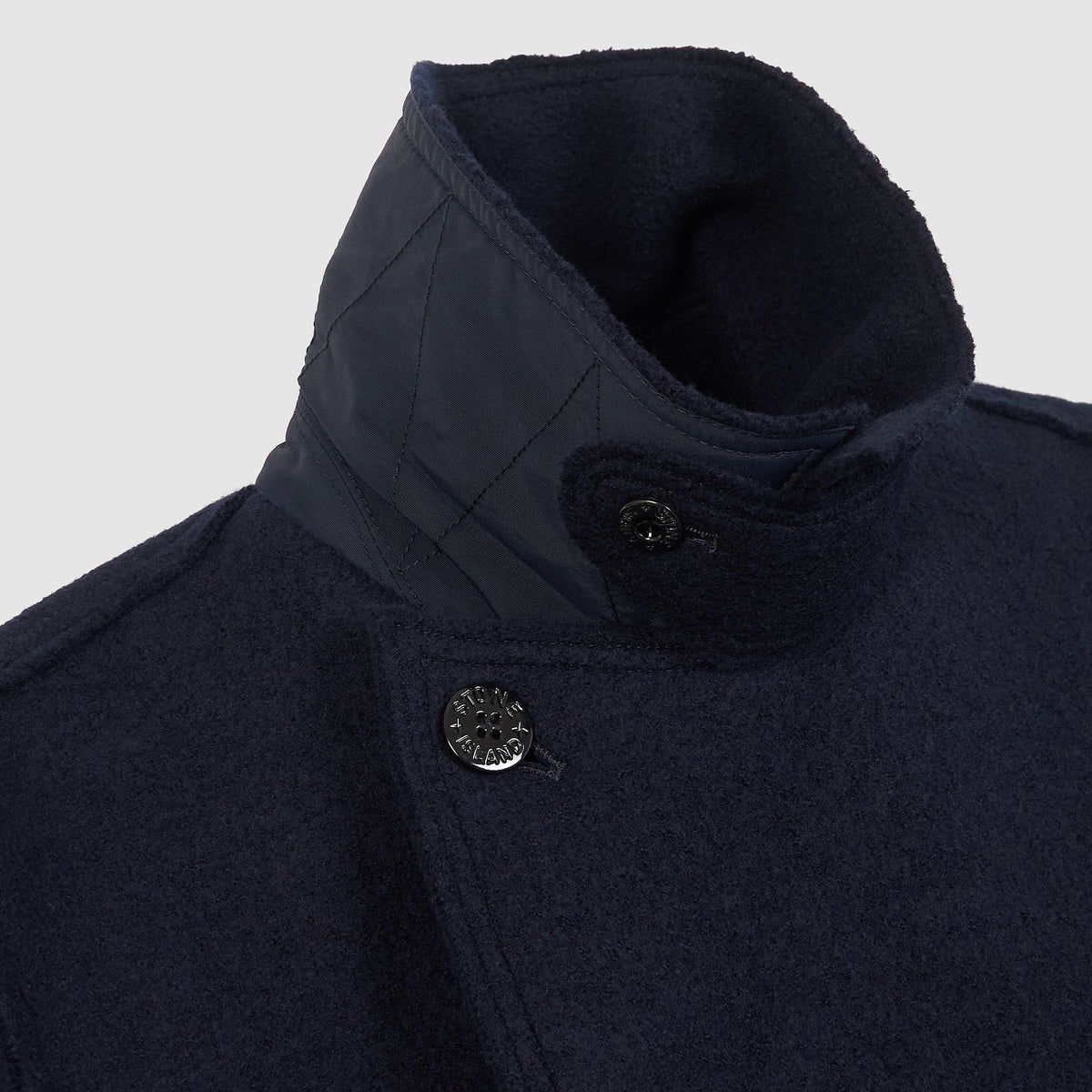 Stone Island Knitted Heavy Wool P-Coat