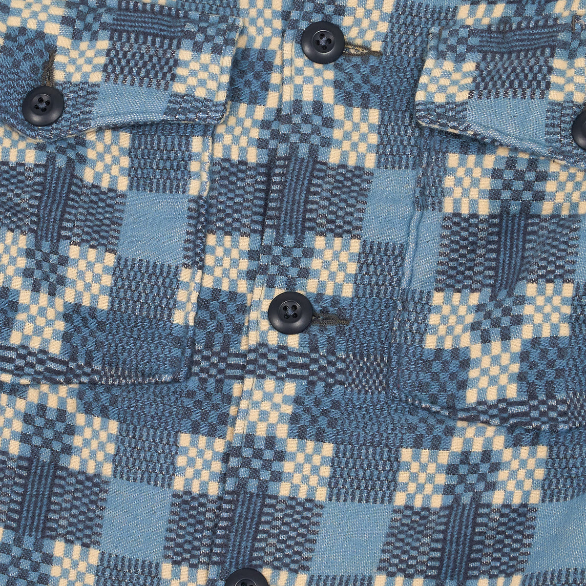 Double RL Jacquard Woven Overshirt