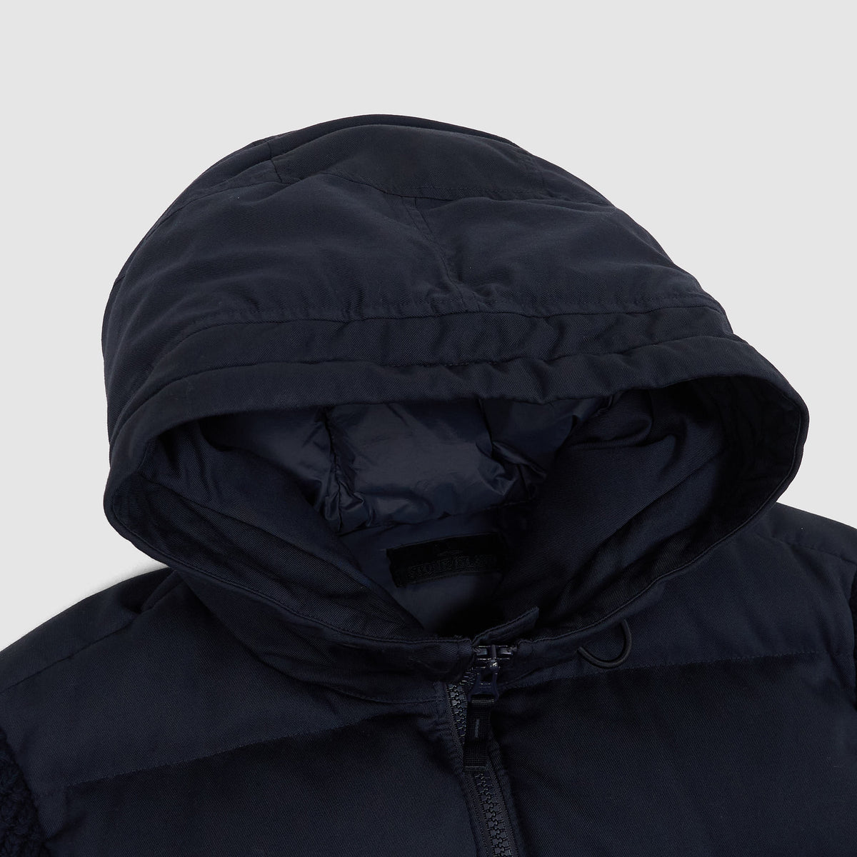 Stone Island Ghost Piece Twill Wool-TC Knitted Jacket