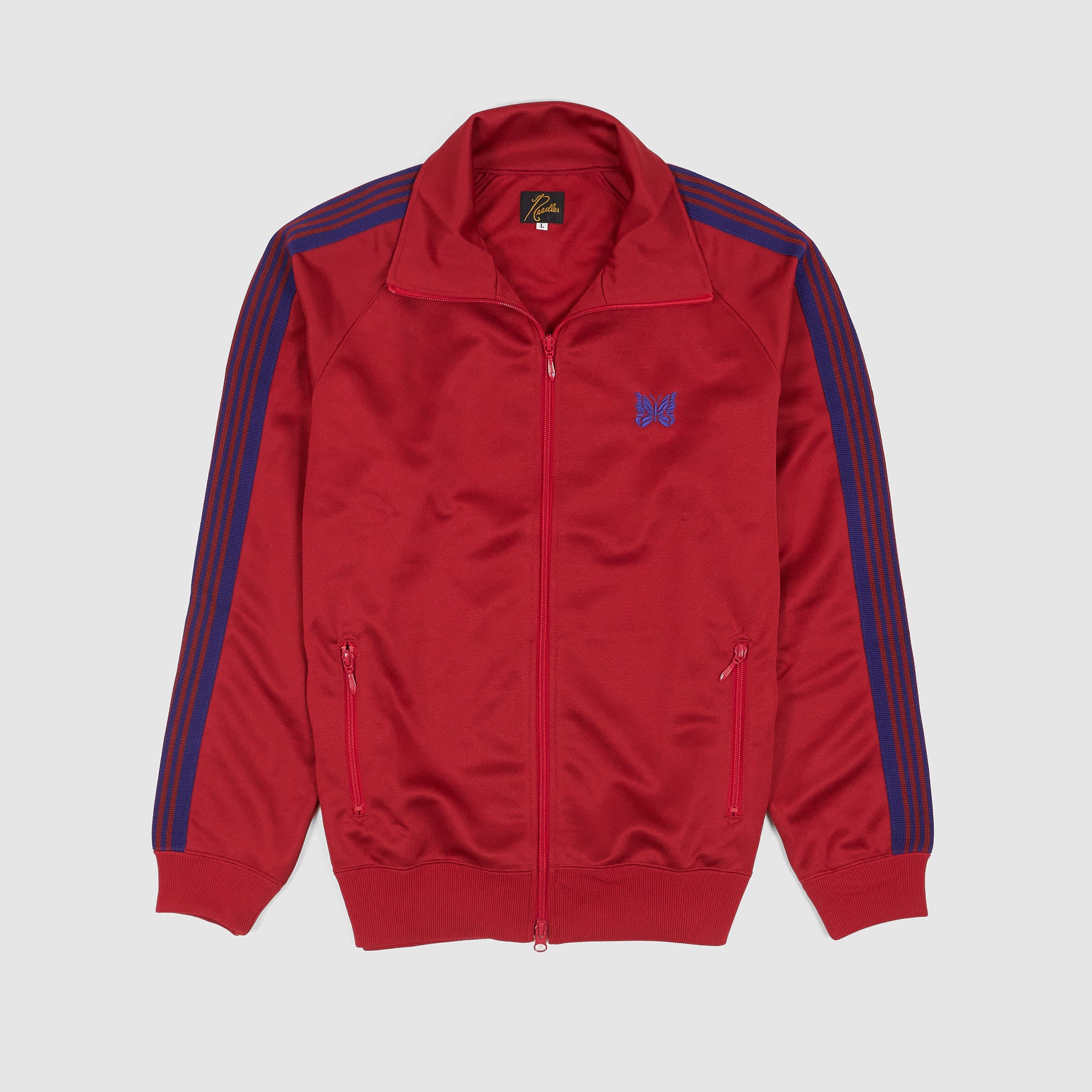 【NEEDLES】TRACK JACKET - Poly Smooth QV305TRACKJACKETPOLYSMOOTHPURP