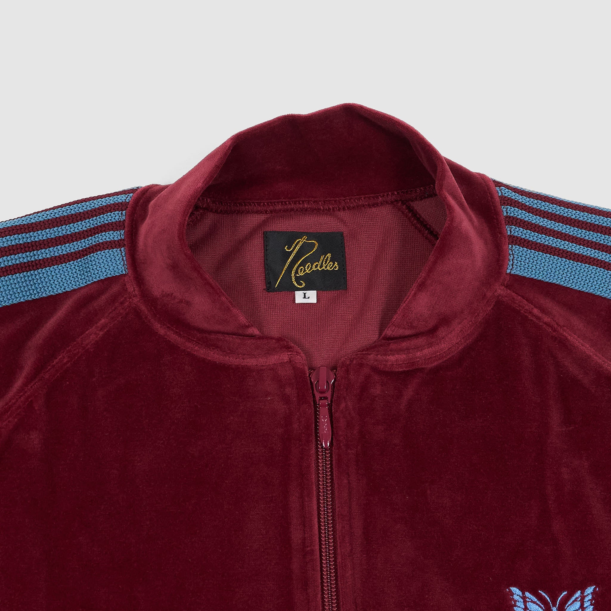 Needles Japan Velours Rib Collar Track Jacket - DeeCee style